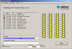 Robo CopyStation Control Panel