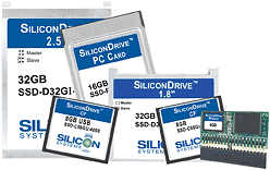SiliconDrive Produktfamilie
