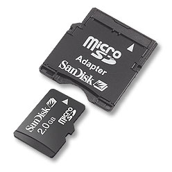 SanDisk microSD gruvi