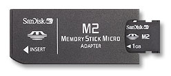 SanDisk MS Micro M2 to PRO Adapter