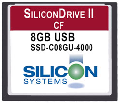 Produktbild SiliconDrive II CompactFlash Card USB 2.0